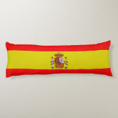 Spanische Flagge Seitenschläferkissen (Rückseite)