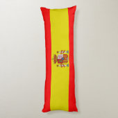 Spanische Flagge Seitenschläferkissen (Rückseite (Vertikal))