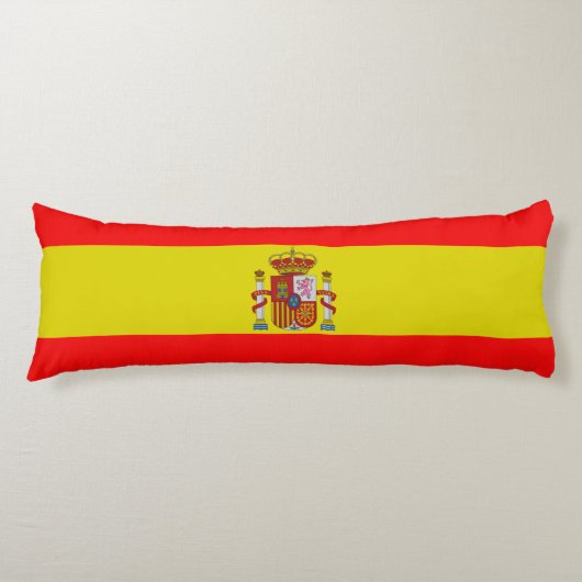 Spanische Flagge Seitenschläferkissen (Vorderseite)