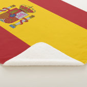 Spanische Flagge Sherpadecke (3/4)