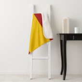 Spanische Flagge Sherpadecke (Beispiel)