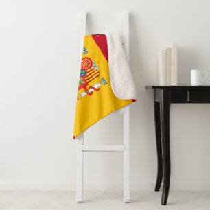 Spanische Flagge Sherpadecke