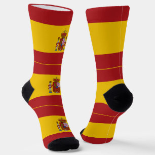 Spanische Flagge Socken