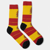Spanische Flagge Socken (Rechts)
