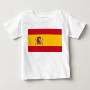 Spanische Flagge (Spanien) Baby T-shirt