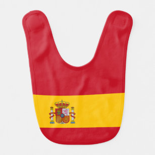 Spanische Flagge (Spanien) Babylätzchen
