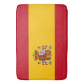 Spanische Flagge (Spanien) Badematte (Vorderseite Vertikal)