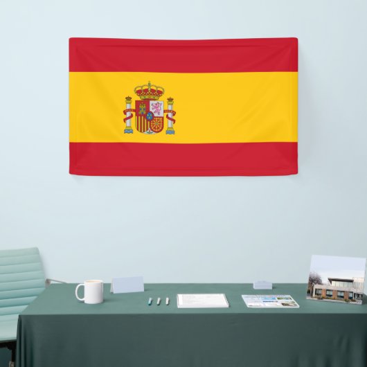 Spanische Flagge (Spanien) Banner (Messeveranstaltung)