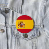 Spanische Flagge (Spanien) Button (Beispiel)