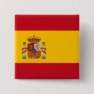 Spanische Flagge (Spanien) Button