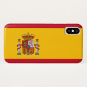 Spanische Flagge (Spanien) Case-Mate iPhone Hülle (Rückseite (Horizontal))