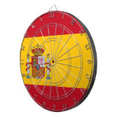 Spanische Flagge (Spanien) Dartscheibe (Vorderseite rechts)
