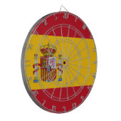 Spanische Flagge (Spanien) Dartscheibe (Vorderseite Links)