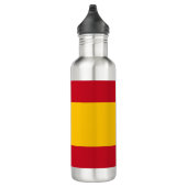 Spanische Flagge (Spanien) Edelstahlflasche (Rechts)