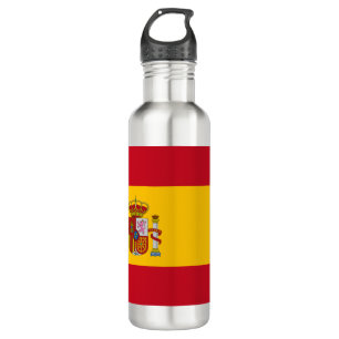 Spanische Flagge (Spanien) Edelstahlflasche