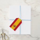 Spanische Flagge (Spanien) Geschenkanhänger (Mit Garn)