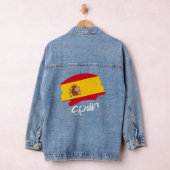 Spanische Flagge Spanien Jeansjacke (Hangar)