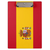 Spanische Flagge (Spanien) Klemmbrett (Vorderseite)