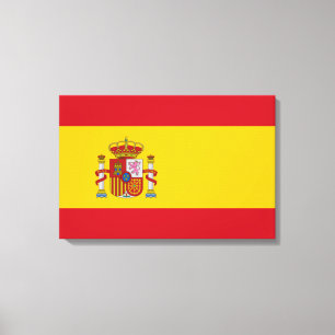Spanische Flagge (Spanien) Leinwanddruck
