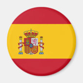 Spanische Flagge (Spanien) Magnet (Vorne)