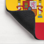 Spanische Flagge (Spanien) Mousepad (Ecke)
