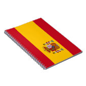Spanische Flagge (Spanien) Notizblock (Rechte Seite)