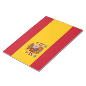 Spanische Flagge (Spanien) Notizblock (angewinkelt)