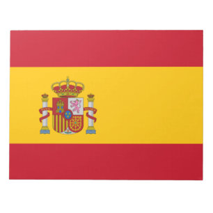 Spanische Flagge (Spanien) Notizblock