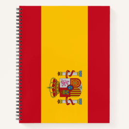 Spanische Flagge (Spanien) Notizblock