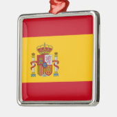 Spanische Flagge (Spanien) Ornament Aus Metall (Links)