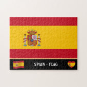 Spanische Flagge / Spanien Puzzle (Horizontal)