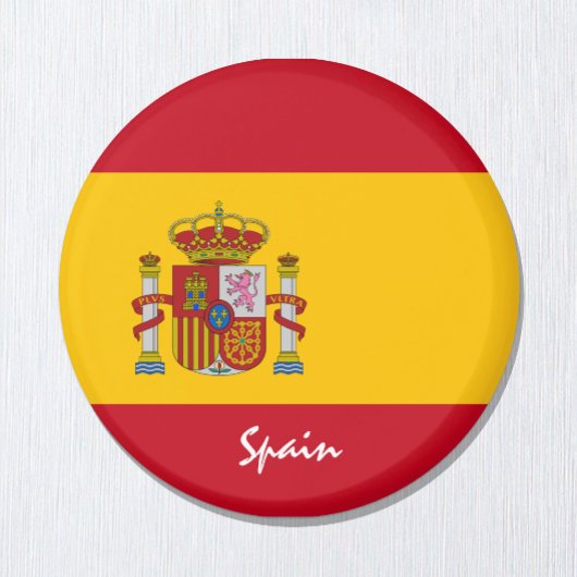 Spanische Flagge - Spanien - Reise, Urlaub / Sport Magnet