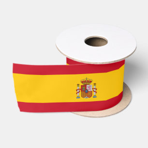 Spanische Flagge (Spanien) Satinband