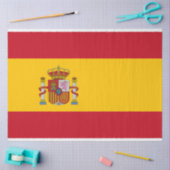 Spanische Flagge (Spanien) Seidenpapier (Basteln)