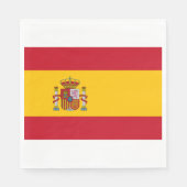 Spanische Flagge (Spanien) Serviette (Vorderseite)