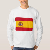 Spanische Flagge (Spanien) T-Shirt (Vorderseite)
