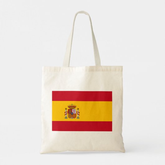 Spanische Flagge (Spanien) Tragetasche (Rückseite)
