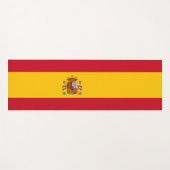 Spanische Flagge (Spanien) Yogamatte (Vorderseite (Horizontal))