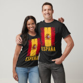 Spanische Flagge Spaniens T-Shirt (Unisex)