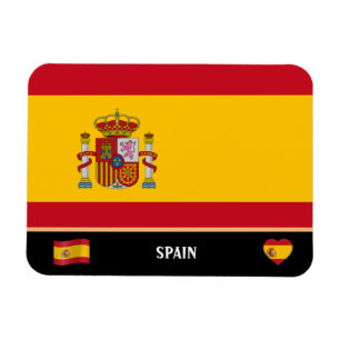 Spanische Flagge / Spanisches Land / Spanien Magnet