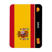 Spanische Flagge / Spanisches Land / Spanien Magnet (Vertikal)