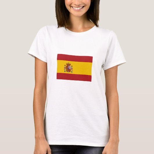 Spanische Flagge T-Shirt (Vorderseite)