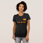 Spanische Flagge T-Shirt (Vorne ganz)