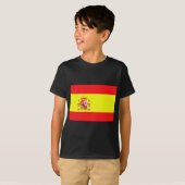 Spanische Flagge T-Shirt (Vorne ganz)