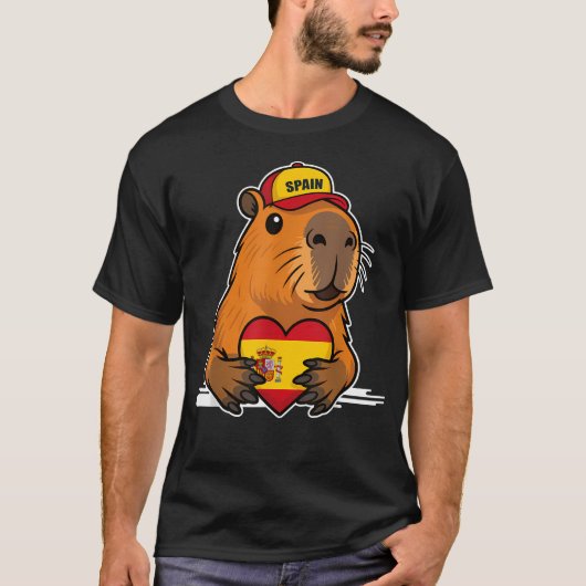 Spanische Flagge T-Shirt (Vorderseite)