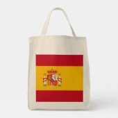 Spanische Flagge Tragetasche (Rückseite)