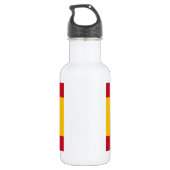 Spanische Flagge Trinkflasche (Rückseite)