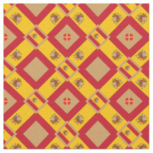 Spanische Flagge und Spanien Trendy Fabric Mode Stoff