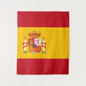 Spanische Flagge Wandteppich (Vorderseite)