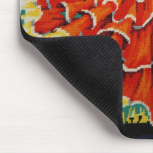 Spanische Flamenco-Tänzer-Mausunterlage Mousepad (Ecke)